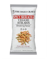 The Daily Crave Spicy Sriracha Veggie Straws, 8pk