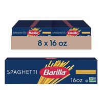 Barilla Spaghetti Pasta, 16 oz - 8 Pack