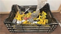 Box of electric fence parts