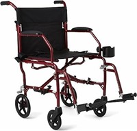 Medline Ultra Lightweight Transport Wheelchair