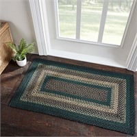 VHC Brands Pine Grove  Braided Jute Rug  Non-Sk...