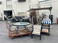Patio Table, Chairs, Lounge Chairs etc