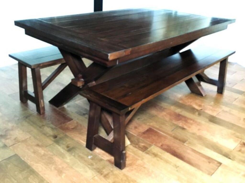 Riverside Furniture Corp. Wood Picnic Table