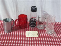 Qty 5 Snap On Glasses / Mugs / Water Bottle