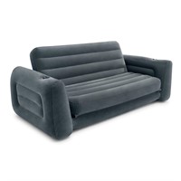 Intex Queen Inflatable Couch Pull Out Size Sofa...