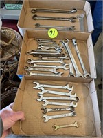 (3) Boxes Assorted Wrenches