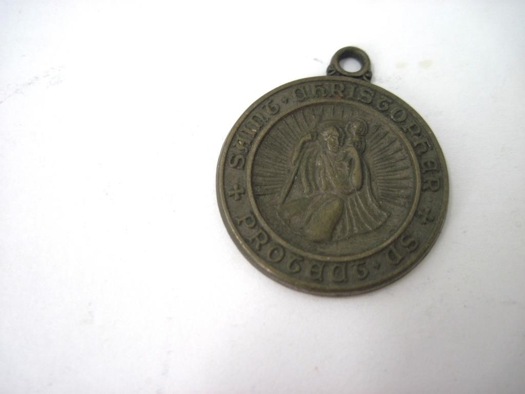 Early 1900s St Christopher Medal