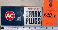 Vintage AC Spark Plugs