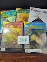 Vintage In-Fisherman Magazine Lot of 5