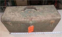 Vintage Tool Box with Misc. Hardware