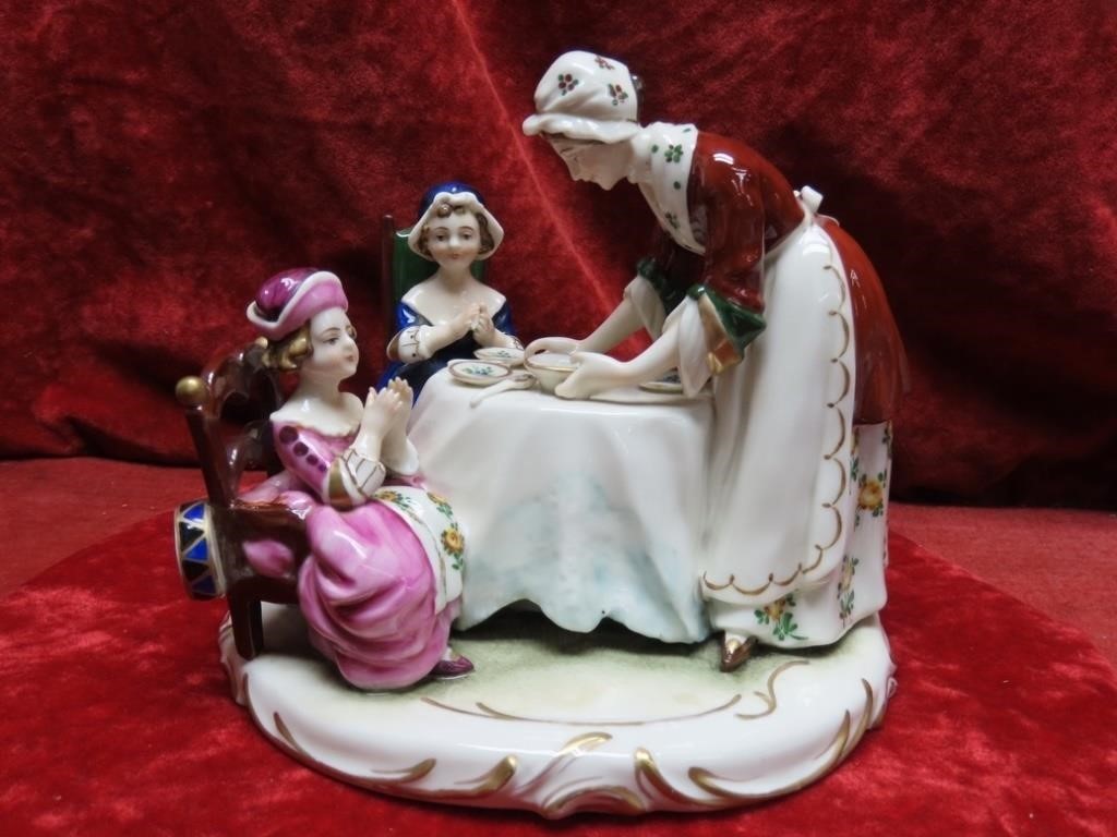 Antique porcelain figure. German made.