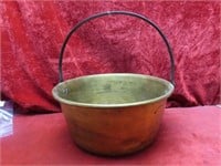 Brass & copper bucket/pail.