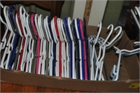 flat of childrens hangers