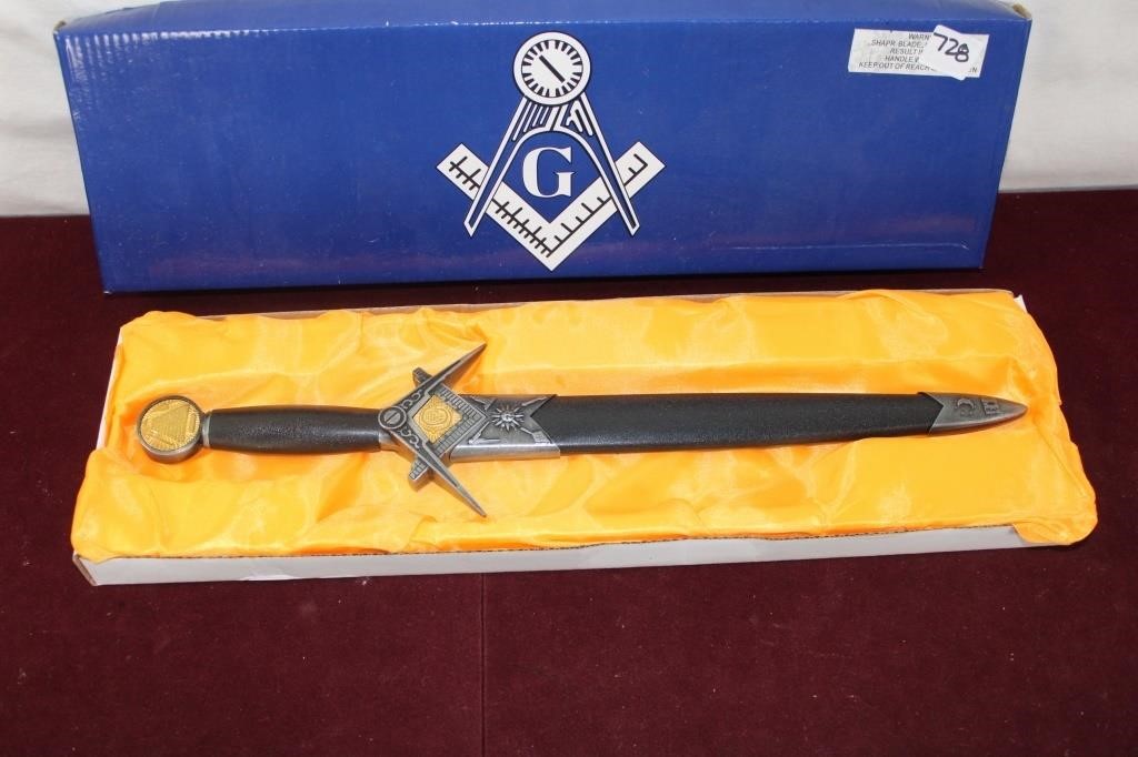 Knights Of Columbus Sword / Boxed