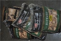 4 new bags of hickory chips