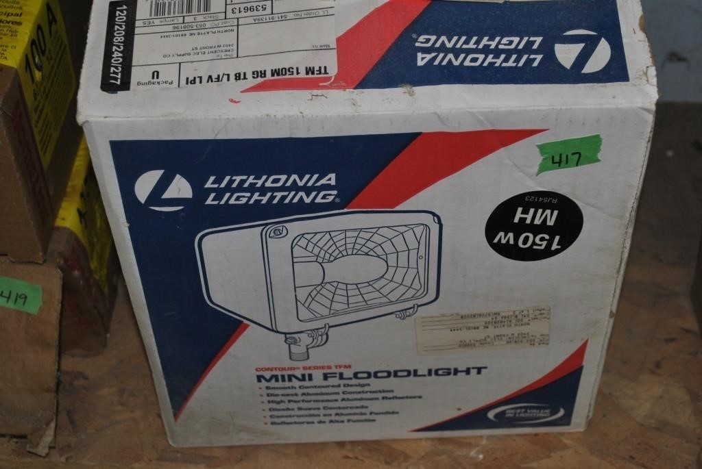 new Lithonia lighting mini floodlight