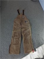 Men's 50 x 30 Insulated Carhartt Overalls