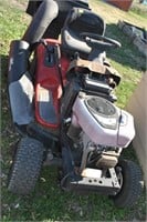 Craftsman riding lawn mower with bag