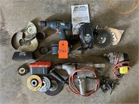 Assorted Power Tools and Attachments