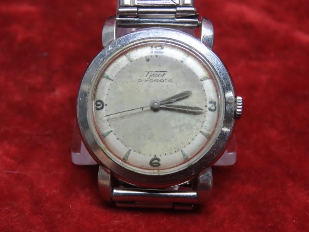 Tissot Automatic vintage men's wristwatch.