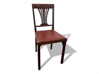 Antique Leg o Matic Folding Dining Chair