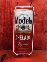 New Modelo Chelada Beer neon sign. w/box.
