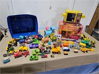 toys - cars, trucks, microwave, etc.