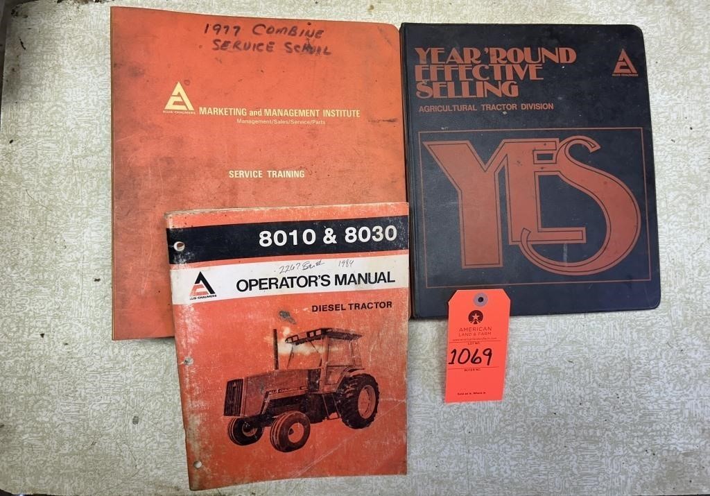 Vintage Allis Chalmers Manuals and Marketing Info