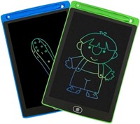 2 Pack Colorful LCD Writing Tablets