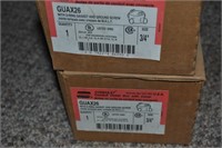 Conduit outlets boxes with covers GUAX26