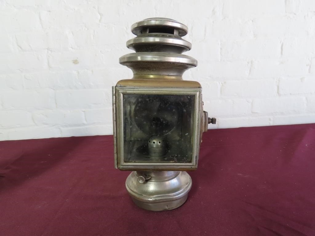 Antique CM. Hall Lamp Model 114-E automotive.