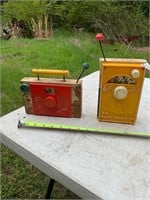2- Fisher Price Music Boxes- kids