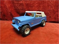 Vintage Tonka Jeepster toy Jeep truck. Blue.