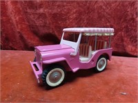 Vintage Tonka Jeep  toy truck. Pink