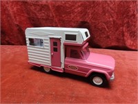 Vintage Tonka Camper  toy truck. Pink
