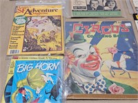 Vintage Magazines, Sheet Music, Circus Book & more