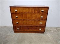 Antique 4 Drawer Dresser w/ Brass Handles