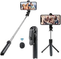 NEW Wireless Selfie Stick w/Tripod & Remote