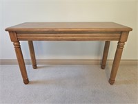 Wood Hall Table