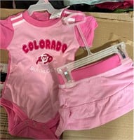 NEW Colorado CU Pink Onesie & Skirt Licensed 0-3M