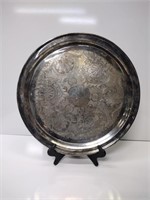 Sheffield Large Silver Plated Tray