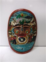 Mexican Hand Painted Mask Decor
