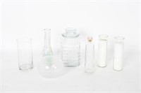 Apothecary Jar, Glass Pillar Candles, Vases