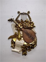Syroco Plastic Mandolin Plaque