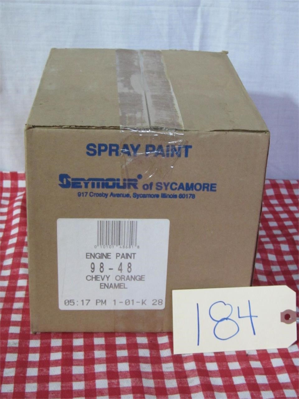 Case Of Chevy Orange Spray Paint Enamel