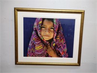 Large Photo Art Signed by Artist