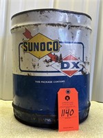 Sunoco Vintage Oil Bucket