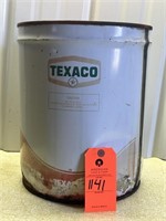 Texaco Vintage Oil Bucket