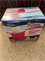 Rival electric ice cream maker. Appears to have