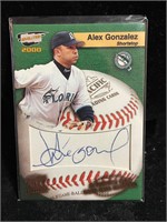 2000 Revolution Alex Gonzalez game-ball signed #7